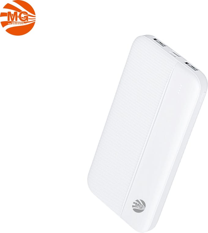 MG - Draagbare Powerbank - 2 Apparaten Tegelijk Opladen - 10000Mah