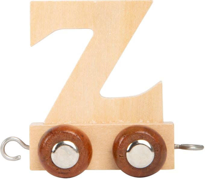 Small Foot - Wooden Letter Train - Z - 12 pieces