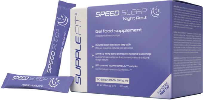 SPEEDSLEEP – Gel voedingssupplement met melatonine