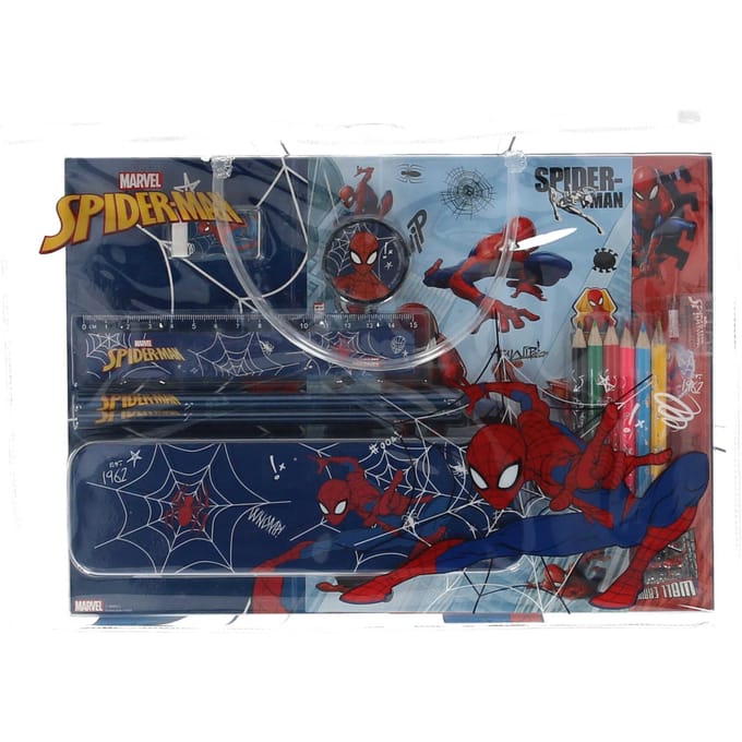 Spiderman schrijfwarenset