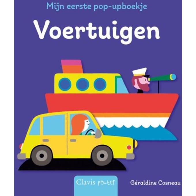 Voertuigen - Mijn Eerste Pop-Upboekje - Géraldine Cosneau