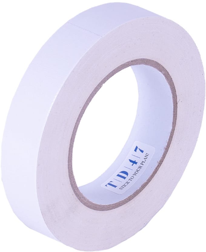 TD47 Gaffa Tape 25mm x 25m Wit