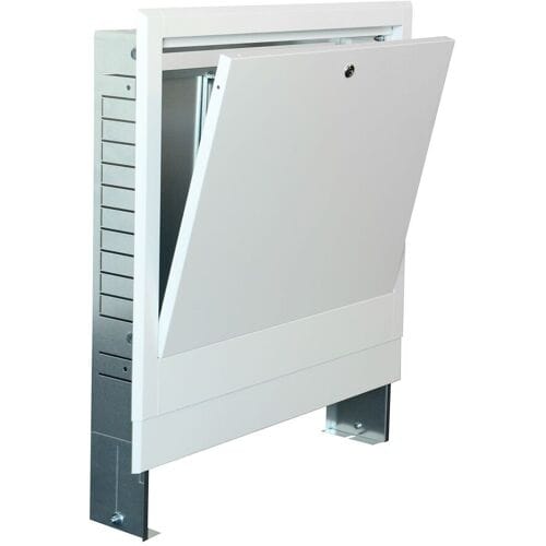 Megabad Profi Collection Underfloor heating wall cabinet flush-mounted for manifolds with 2 - 3 heating circuits