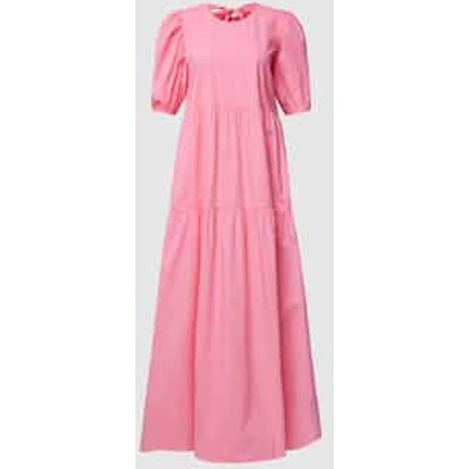 Exclusieve collectie - maxi-jurk met laagjeslook