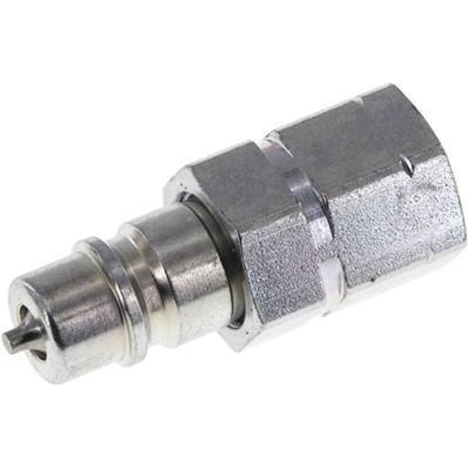 Stalen DN 6.3 Hydraulische Koppeling Insteeknippel G 1/4 inch Binnendraad ISO 7241-1 A D 12mm