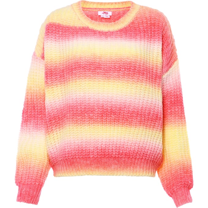 Mymo Jumper Dames ROZE GEEL VEELKLEURIG