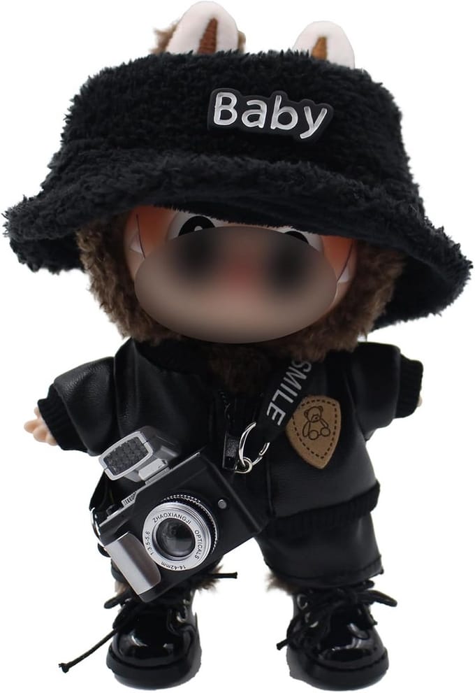Exclusieve Design Kleding Set voor 17cm Labubu Pop Accessoires