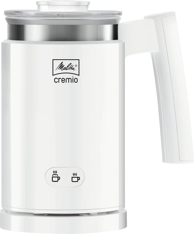 Melitta Cremio II - Elektrische melkopschuimer - Wit - Anti-kleefcoating