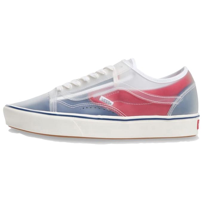 Vans ComfyCush Slip-Skool 'Bleu Marine Vrai Rouge' 38 white