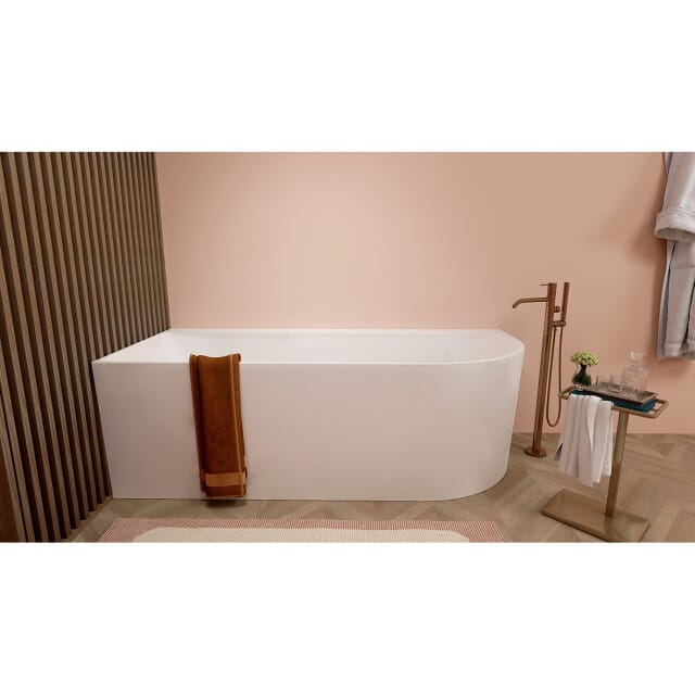 Vtw Living hoekbad ligbad glans 180 80 cm links