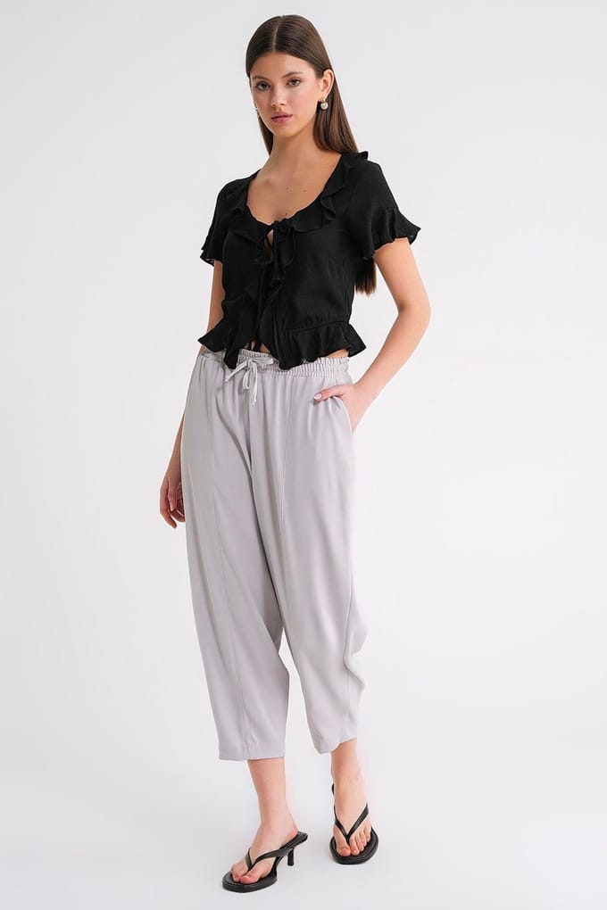 Salwar Fit Tailleband Broek