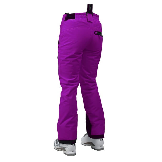 Trespass Dames/Dames Marisol II DLX Waterdichte Skibroek (Wild Purper)