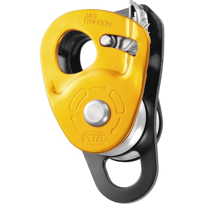 Petzl JAG TRAXION – Dubbele Progress Capture Katrol 11 mm & 16 KN