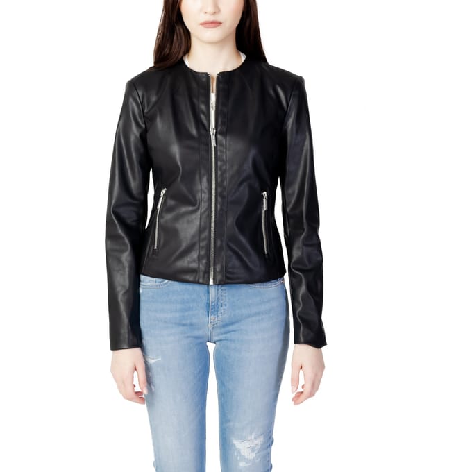 Moto Jacket Classic Black Wo Jackets