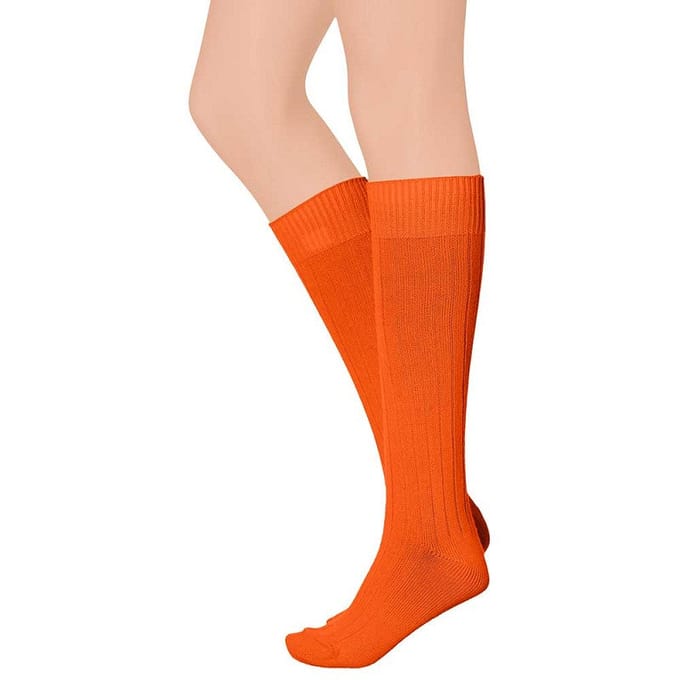 Party soccer socks - 41/47 / Oranje