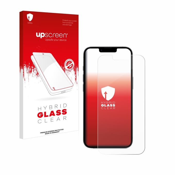 upscreen - Screenprotector voor Apple iPhone 16e / 17e - Folie Beschermfolie Beschermglas transparant