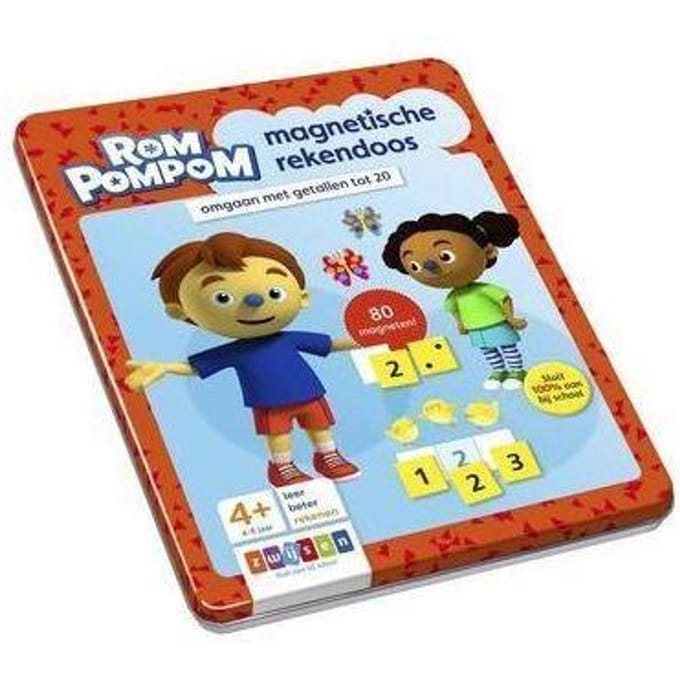 Rompompom magnetische rekendoos Bordspellen Educatieve spellen