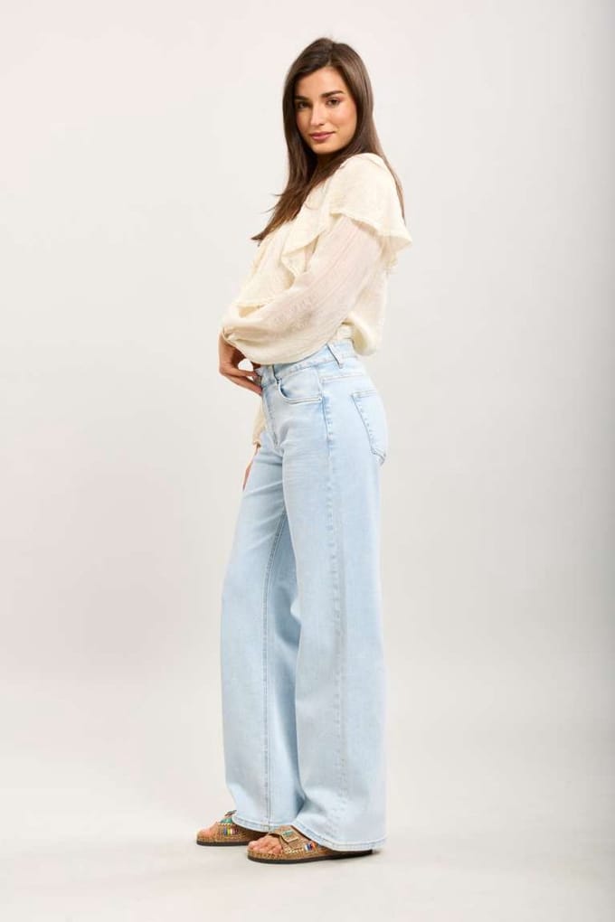 Toxik3 - jeans bleached straigh fit