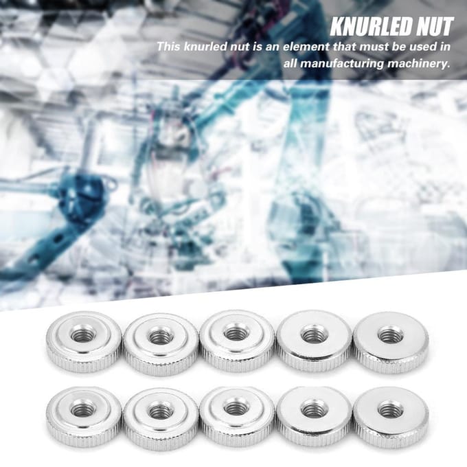 10 stuks GB807 M4 M5 M6 M8 M10 Handgreepmoer Gekartelde Duimmoeren(M5)
