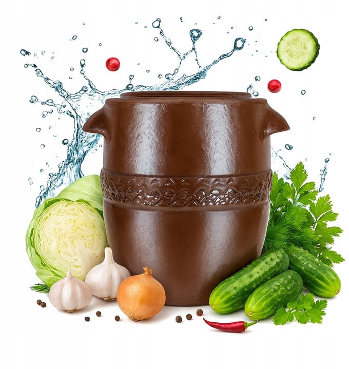 Bimberek - Traditionele Fermentatiepot - 30L - Kamionk - Bruin