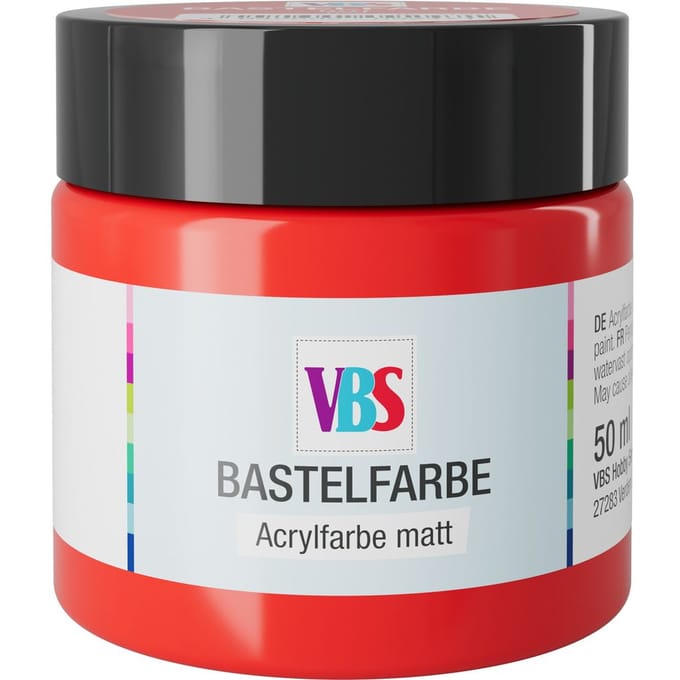 VBS Knutselverf, 50 ml - Rood