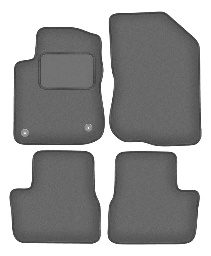 Grafiet automatten voor: Peugeot 208 I hatchback (2012-2019)