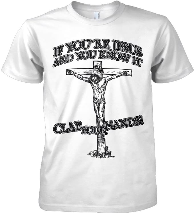 Hybris If You're Jesus – Clap Your Hands! White