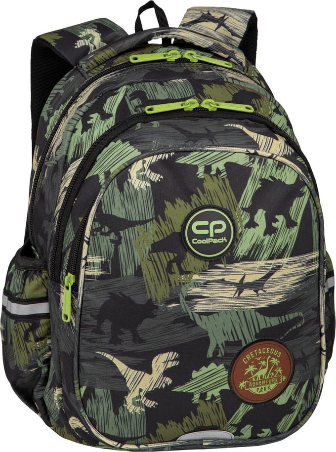 Coolpack - Schooltas - Rugzak - 3 compartimenten - 21L - Laptop Rugtas - Jerry Adventure Park