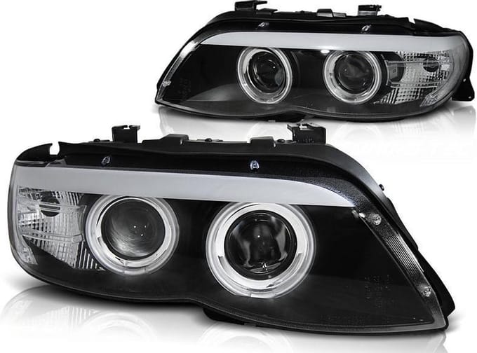 Koplampen Xenon BMW X5 E53 11 03-06 ZWART