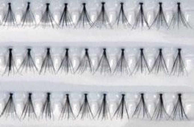 Grimas - Wimperstukjes - 60 stuks - zwart - 511