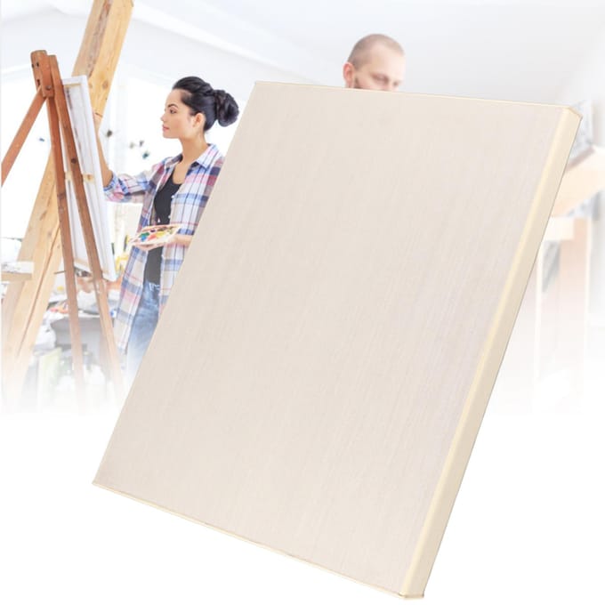 Populierenhout Hol Schetsbord Houten Schilderbord Kunstbenodigdheid Schetstafel8K Hol white