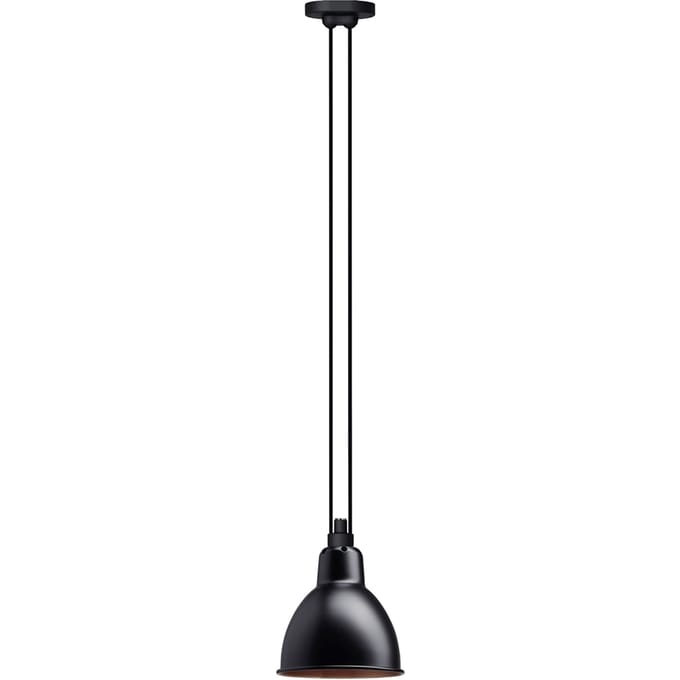 DCWéditions - LES ACROBATES DE GRAS N°322 hanglamp - zwart/koper - rond L