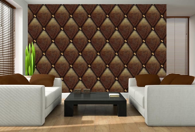 Leather Luxury Texture Photo Wallcovering