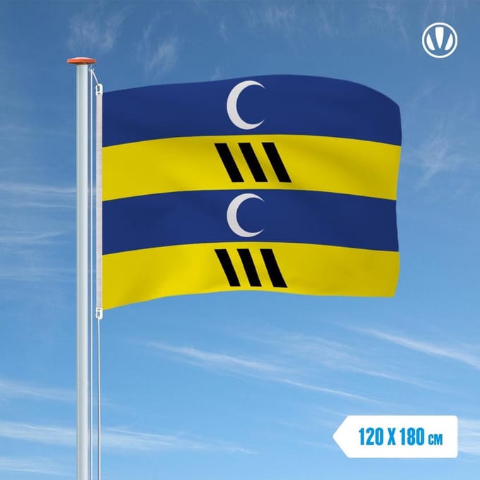 Vlag Ameland 120x180cm