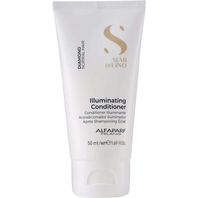 Alfaparf Milano Semi di Lino Diamond Illuminating Conditioner Basis Dames 50 ml