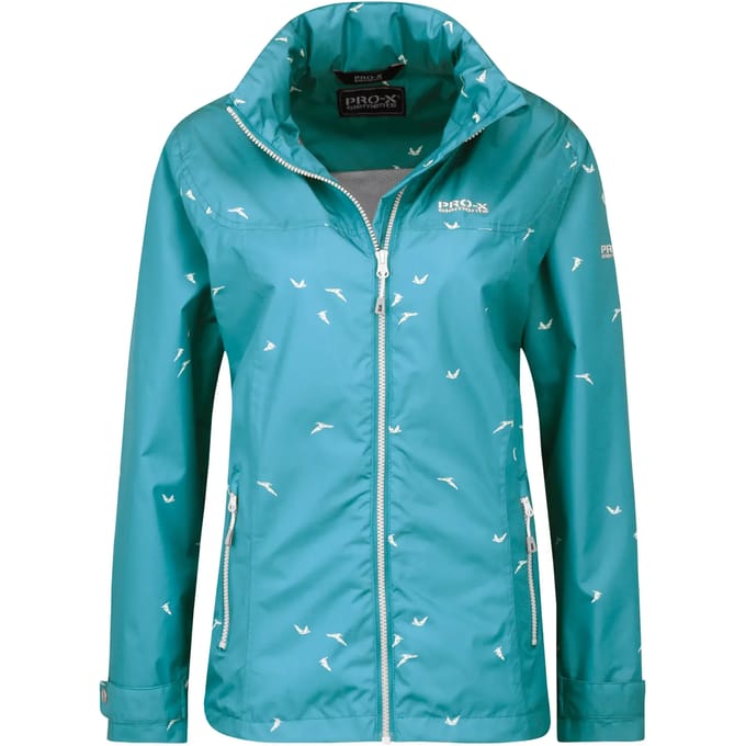 Pro-x Elements Regenjas Nora Junior Polyester Blauw Maat 116