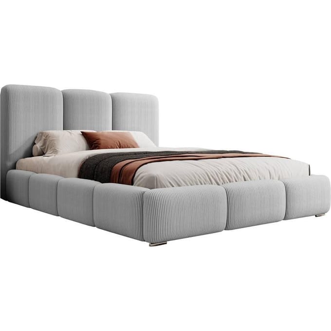 Bedframe Briar met opbergruimte ribstof 140x200 | NADUVI Collection