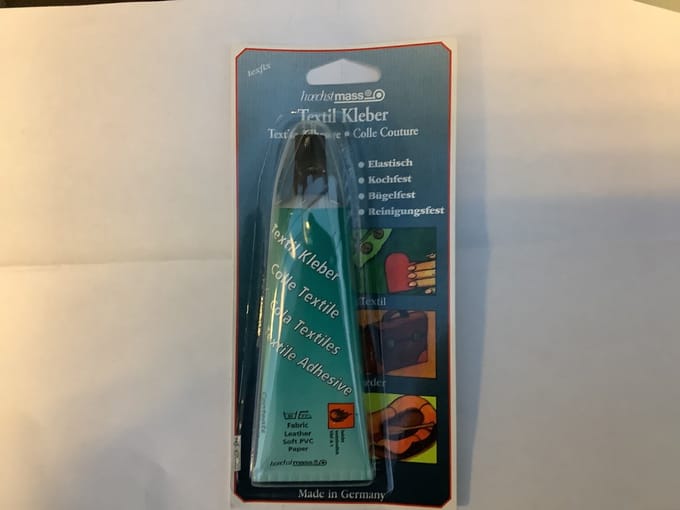 Textiellijm tex-fix. Universeel. 42 gram. Leder, katoen, linnen. Pvc.