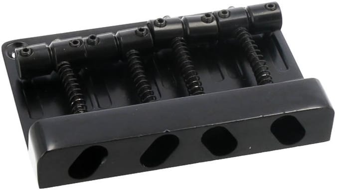 Vaste basgitaar brug - Fazley 10622 - Zwart