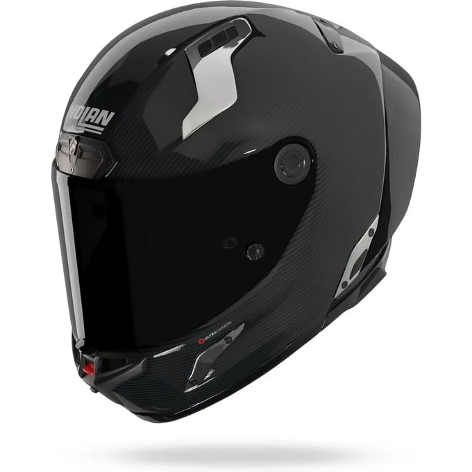 Nolan X-804 RS Zilver 332 Carbon Zilver Glossy Integraalhelm - Helm
