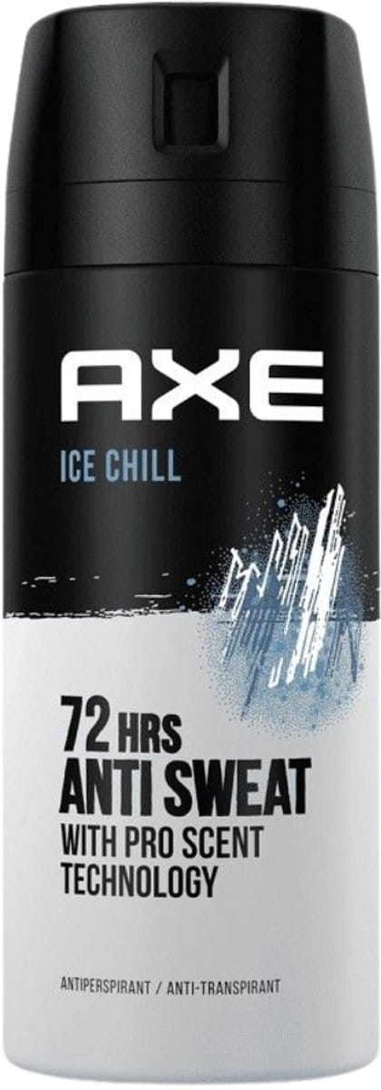 Axe - Deodorant Spray - 72hrs Anti Sweat - Ice Chill - 150 ml