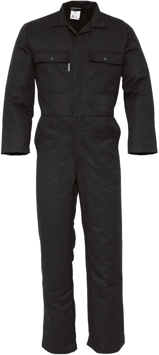 HAVEP Overall drukknoop Basic 2096 - Zwart - 46