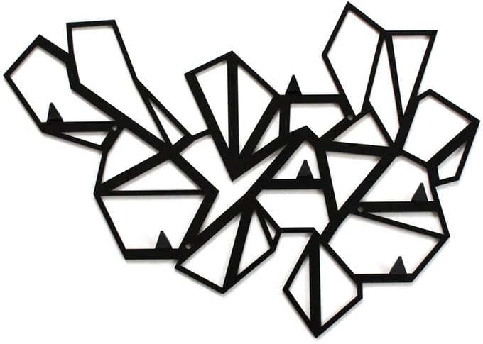 Decorizzly Organitricks - Wandkapstok - Metaal - Uniek Ontwerp