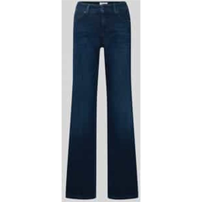 Regular fit bootcut-jeans van mix van viscose en katoen model 'PARIS FLARED'