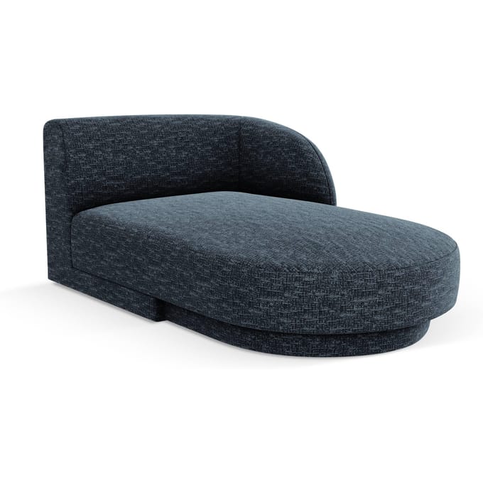 Chaise longue Miley rechts chenille | Micadoni Limited Edition
