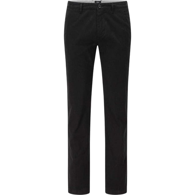 Boss Crigan2 effen herenbroek (Zwart)