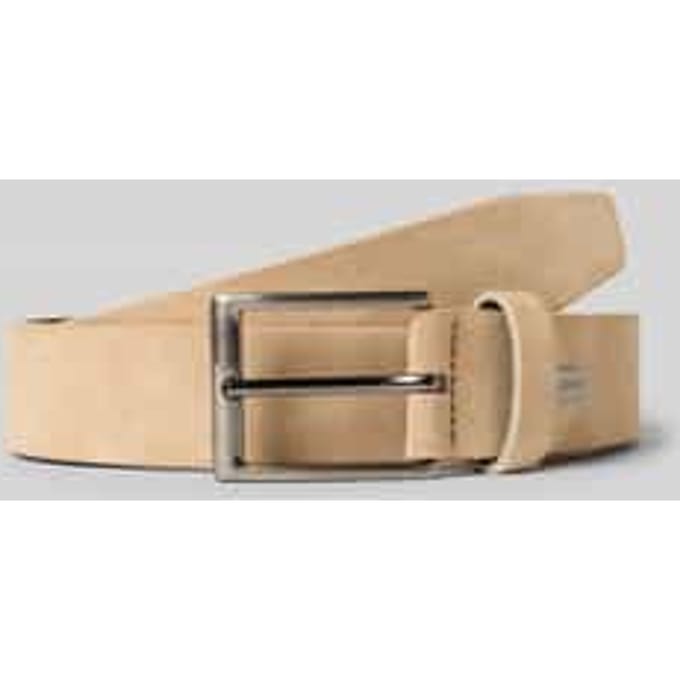 Leren riem met doornsluiting