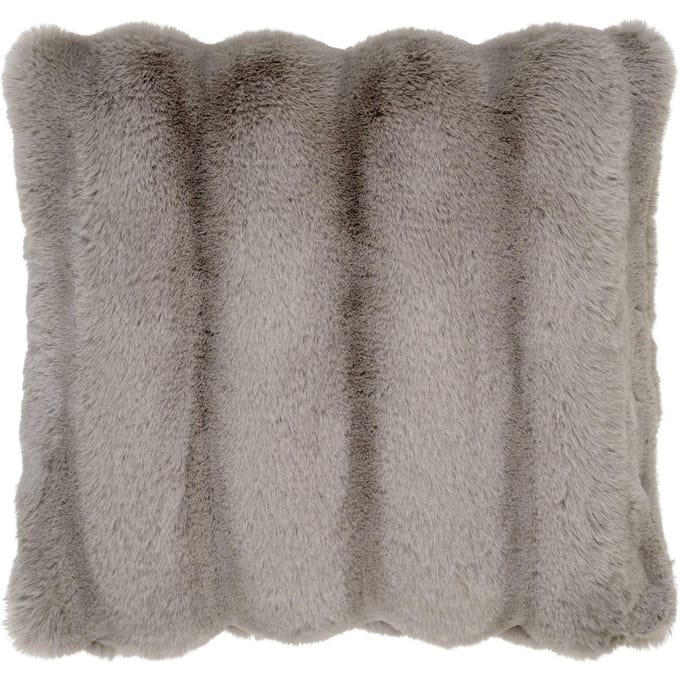 Galena Kussen 45x45cm geïmiteerd vel beige.