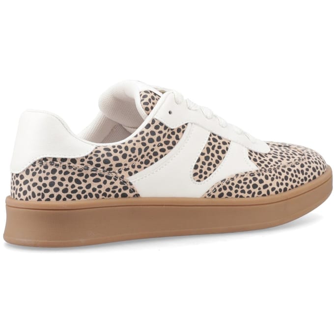 Hush Puppies Maura Textiel Dames Cheetah Sneakers