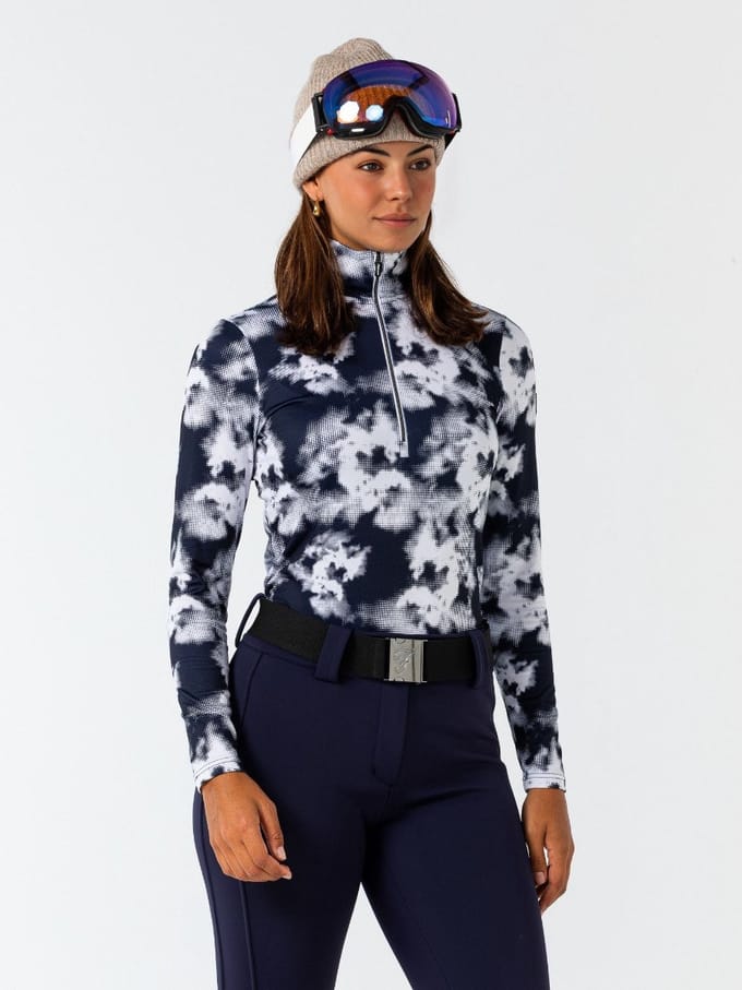 FALCON - opale skipully - Skipully met rits dames - Blauw